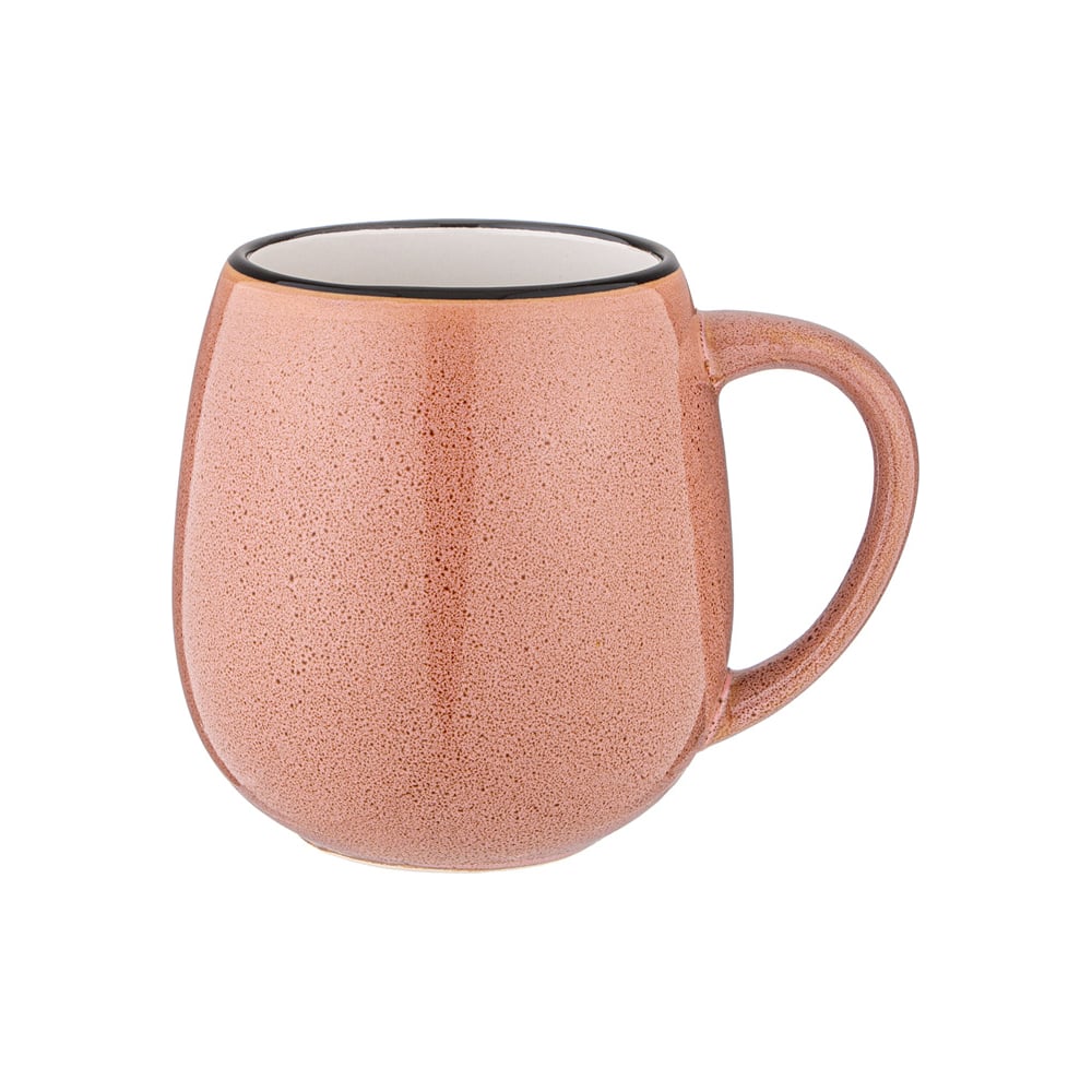 Изображение товара Керамическая кружка Lefard 300 мл розовые крапины для микроволновки и посудомоечной машины