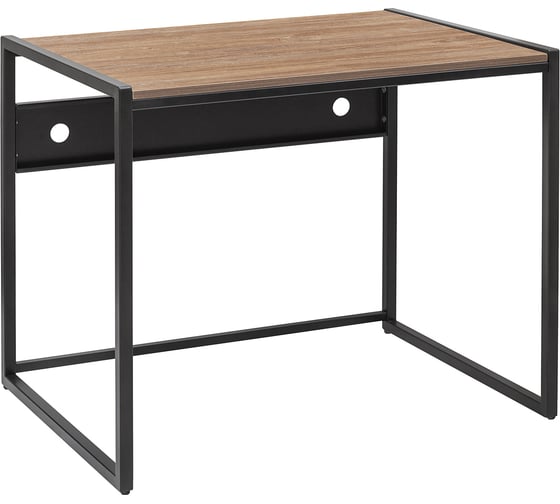 Изображение товара Стол письменный модульный Rimini, 900x650x750, черный каркас, столешница ЛДСП Дуб Канзас, GreenWeen GW-RIMINI-900-B-LD-K