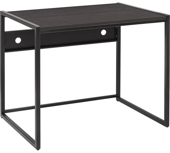 Изображение товара Стол письменный модульный Rimini, 900x650x750, черный каркас, столешница ЛДСП Черный, GreenWeen GW-RIMINI-900-B-LD-BLACK