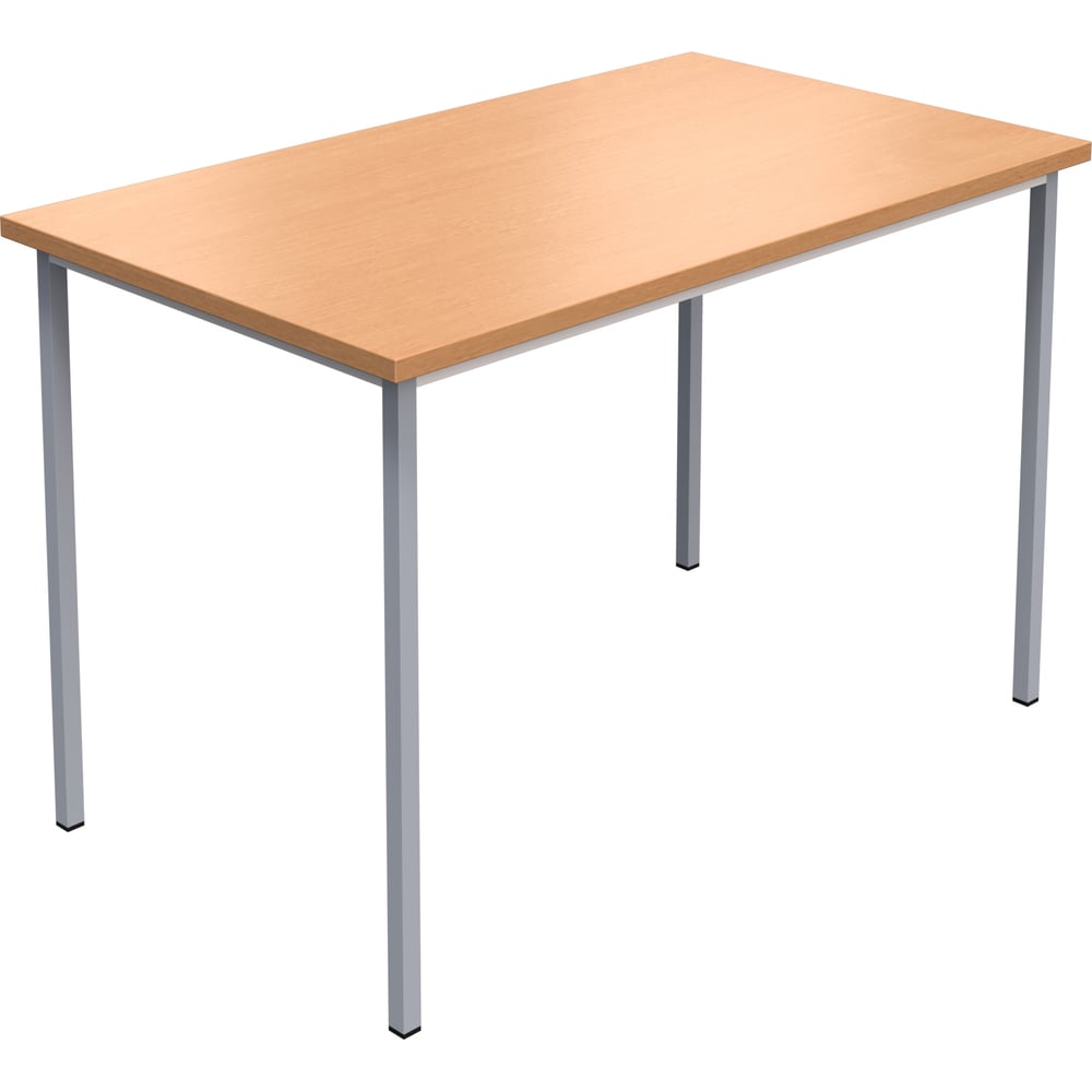 Изображение товара Обеденный стол РегЛайн на металлокаркасе 1200х700 мм бук