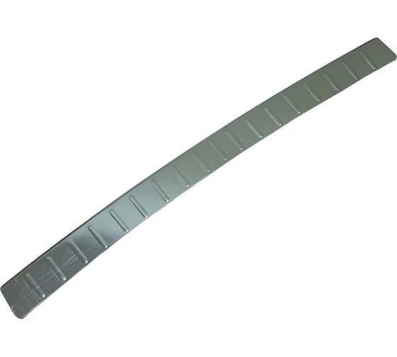 Изображение товара Накладка бампера Dollex VW T5 2003-2015, Multivan, Caravelle, Transporter, дизайн Excellent, серебро-хром NBI-029EXS