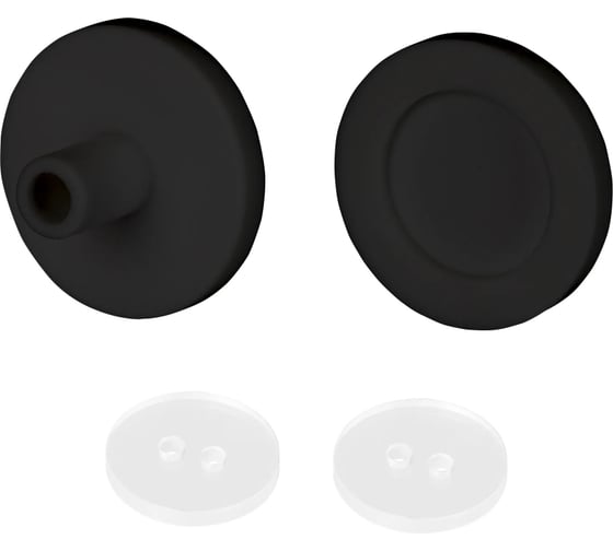 Изображение товара Заглушка Arlight ARL-MOONLIGHT-ROUND-25-CAP-TOP-SET-BLACK 1комплект 047067