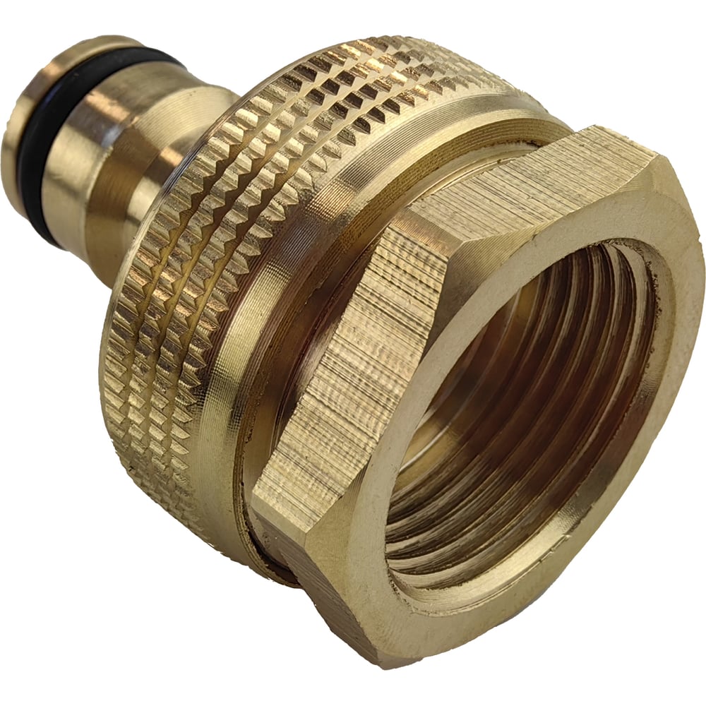 Изображение товара Штуцер быстрого соединения 1 ВР с футоркой 1 НР х 3/4 ВР HG 1896387