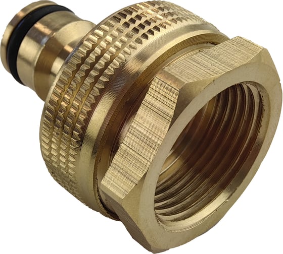 Изображение товара Штуцер быстрого соединения 1" ВР с футоркой 1" НР х 3/4" ВР HG 1896387