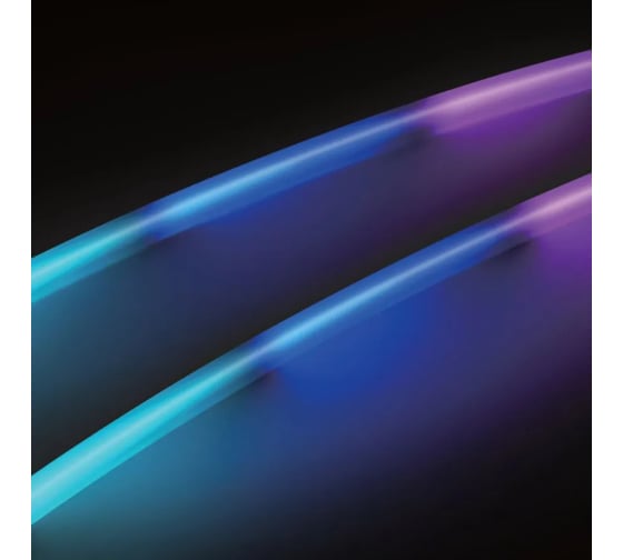 Изображение товара Лента герметичная Arlight MOONLIGHT-BLACK-TOP-G280-D25mm 24V, RGB, 360deg, 1шт 047040