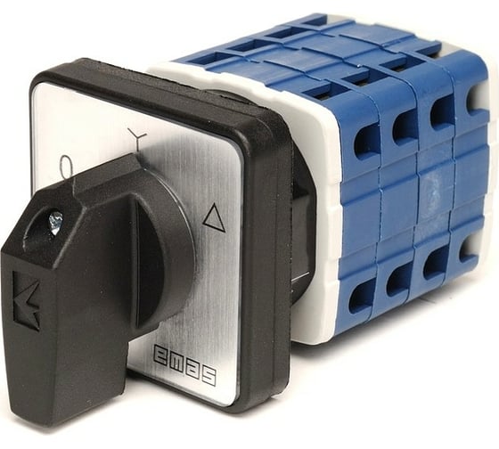 Изображение товара Трехфазный переключатель управления двигателем Emas 20А, 400В. PSA020MS335S