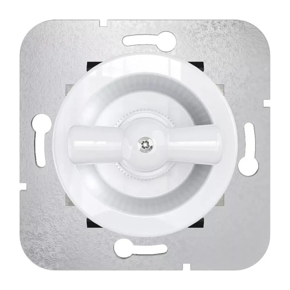 Изображение товара Выключатель проходной Мезонинъ серия Лахта GE35404-01 белый встроенный 1 клавиша