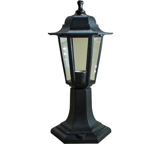 Изображение товара Светильник SVET НТУ 06-60-001 Оскар 1, черный, прозрачное стекло SV0602-0006