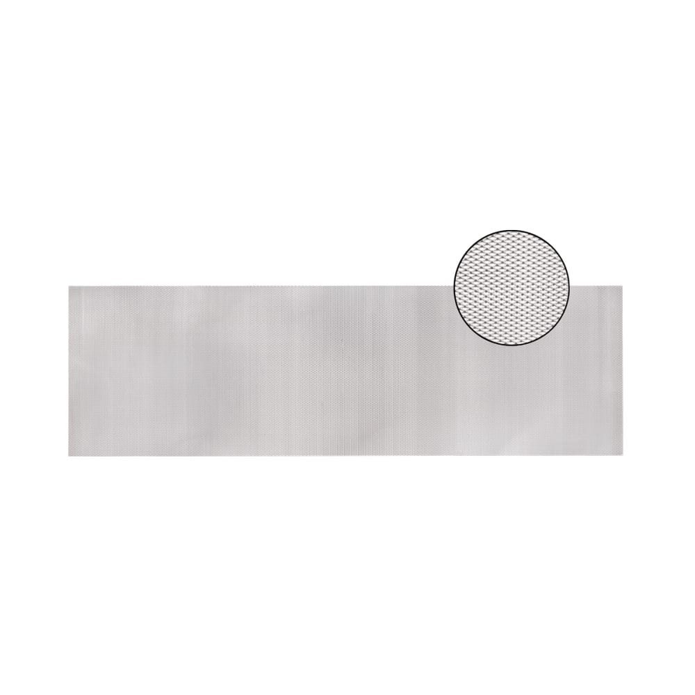 фото Облицовка радиатора kraft алюминий 100 х 30 см серебро ячейки 6мм х 3мм kt 835489