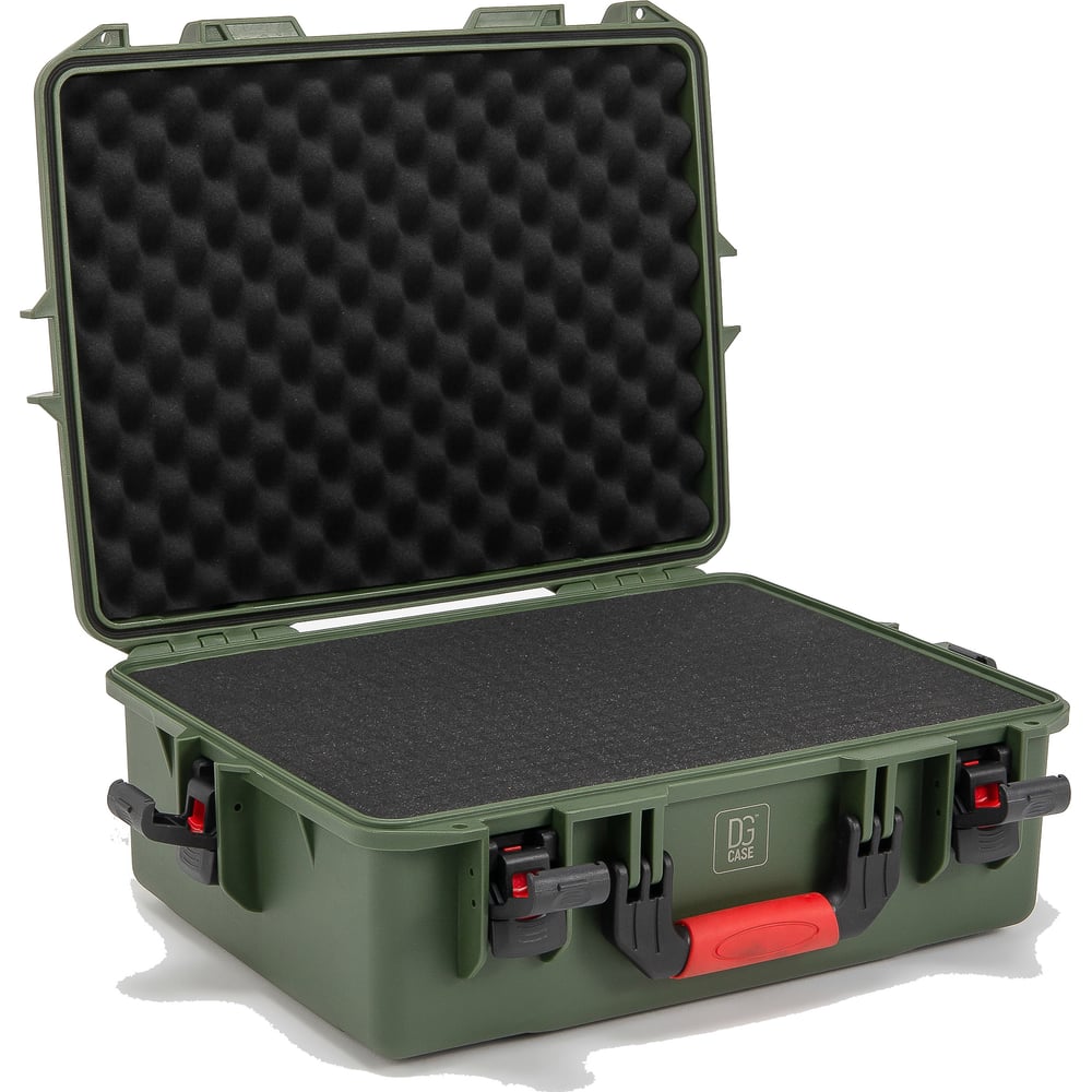 Кейс герметичный ударопрочный DGCASE, IP67, 490х360х185 60-02A-olive DGCASE@60-02A-olive