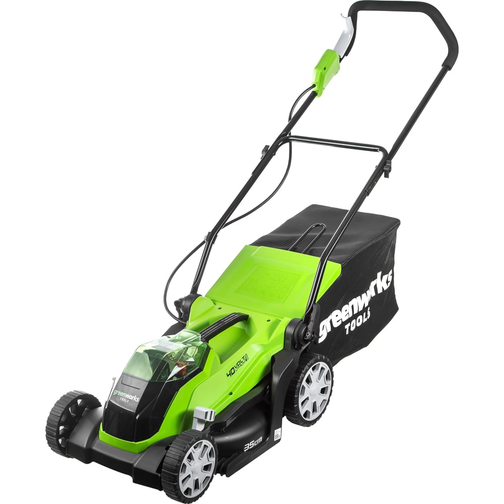  Аккумуляторная газонокосилка GreenWorks 2501907USB4