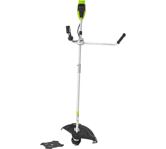 Изображение товара Триммер аккумуляторный GreenWorks GD40BCB 40V, 40 см, бесщеточный, с 1хАКБ 4Ач c USB и ЗУ 2105707USB4