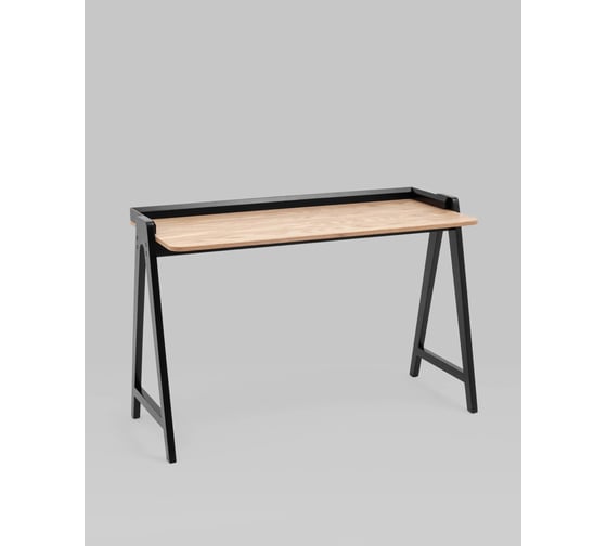 Изображение товара Стол письменный Стул Груп Pyramid 118х53, светлое дерево/черный T-002 natural / black