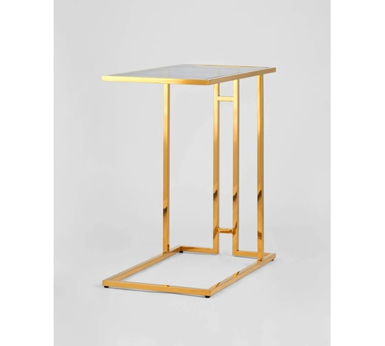 Изображение товара Журнальный столик Стул Груп 50 32 БОСТОН, стекло smoke, сталь золото EET-061-TG-SK