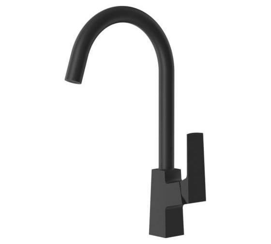 Изображение товара Смеситель для кухни A-five Lily латунь, D35, черный А5-1224