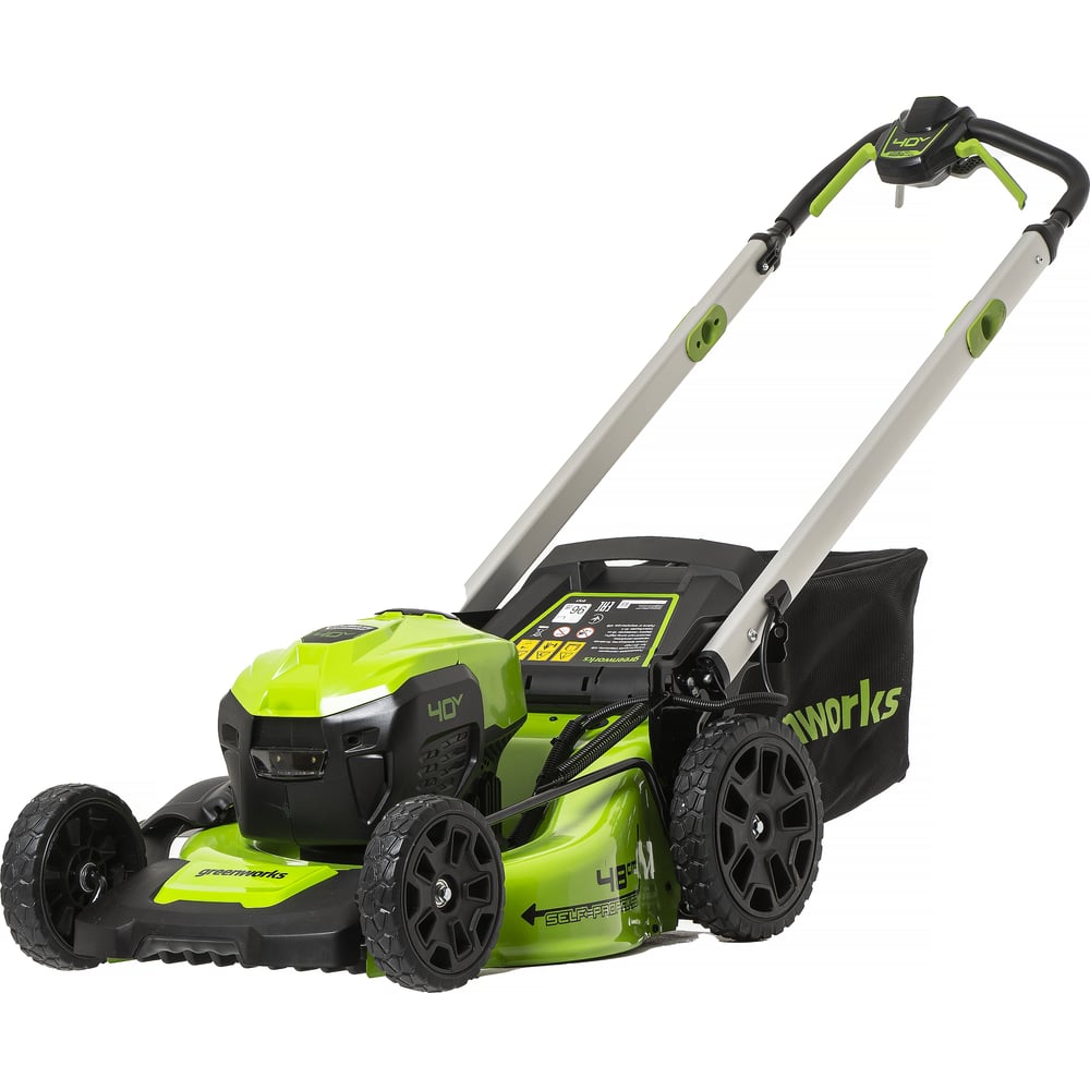Изображение товара Газонокосилка GreenWorks GD40LM48SP 40V 48 см самоходная