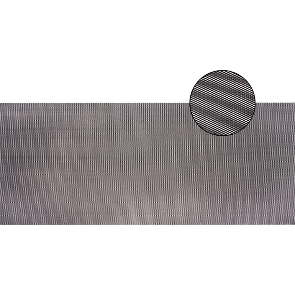 фото Облицовка радиатора kraft алюминий 100 х 40 см черная ячейки 6мм х 3мм kt 835481