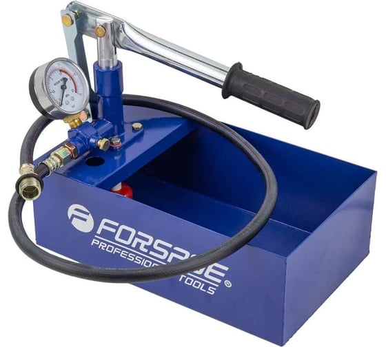Изображение товара Насос ручной проверочный Forsage с манометром и шлангом 1м F-HS-HP01(58966)