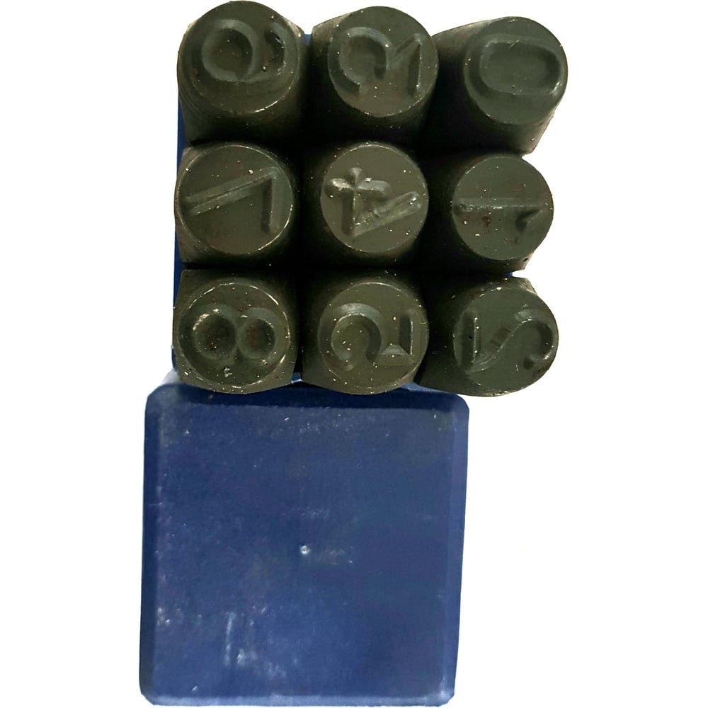 Изображение товара Цифровое клеймо БИЗ 4мм набор kc-0004 для маркировки продукции