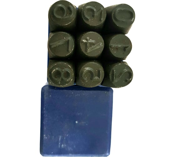 Изображение товара Цифровое клеймо БИЗ 4мм набор kc-0004