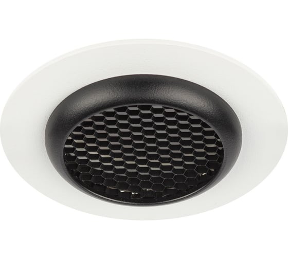Изображение товара Встраиваемый светильник ЭРА алюминиевый KL109 WH/BK MR16 GU5.3 белый/черный матовый Б0061828