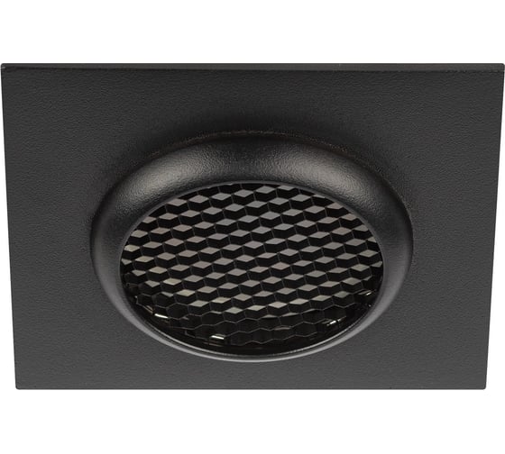 Изображение товара Встраиваемый светильник ЭРА алюминиевый KL110 BK MR16 GU5.3 черный матовый Б0061530