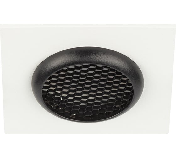 Изображение товара Встраиваемый светильник ЭРА алюминиевый KL110 WH/BK MR16 GU5.3 белый/черный матовый Б0061531