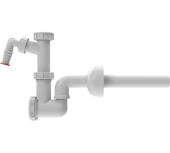 Изображение товара Сифон с поворотным шарниром HL прочисткой, DN40 HL 133/40