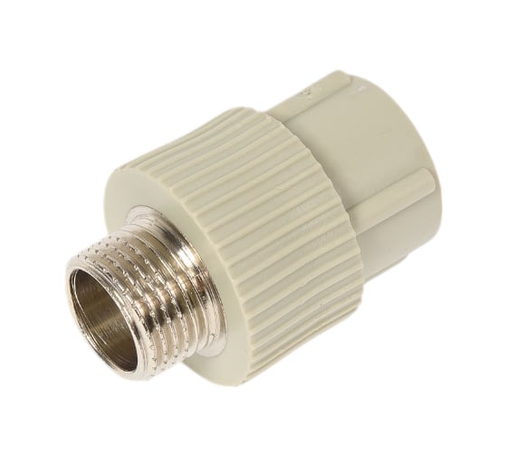 Изображение товара Комбинированная муфта TEBO PPR 20x1/2" НР серый 031023602