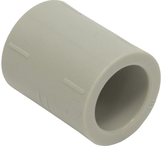 Изображение товара Муфта соединительная TEBO PPR 40 серый 031020105