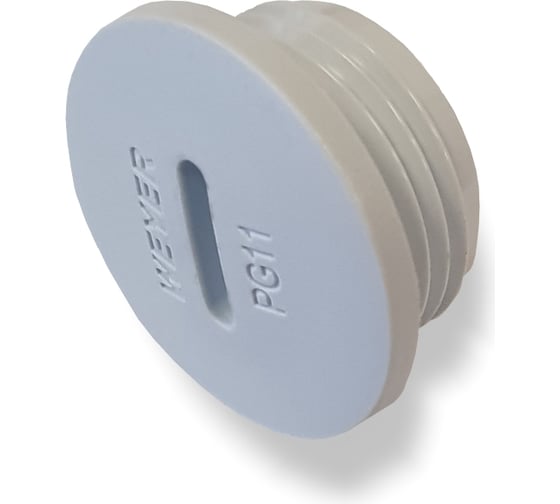 Изображение товара Заглушка отверстия - заглушка под плоскую отвертку Weyer DPK-P11G, нар. PG11 WE6802900