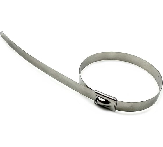 Изображение товара Стяжки кабельные стальные КрепПак СКС 7,9x200 100 шт/уп 012.000021