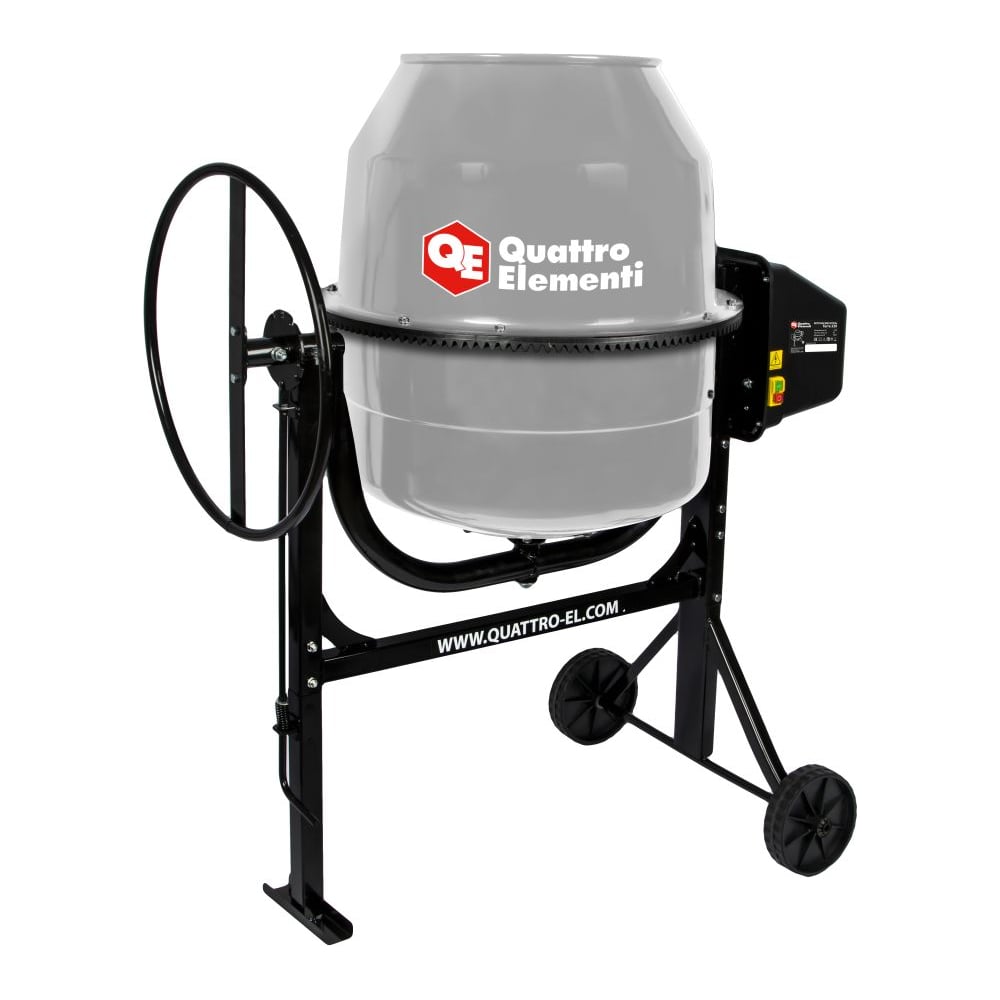 Изображение товара Бетоносмеситель QUATTRO ELEMENTI Terra 220 1000 Вт, 220 л