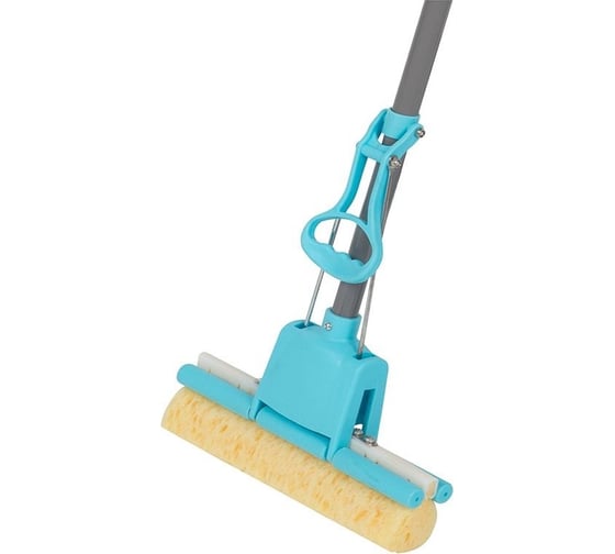 Изображение товара Швабра отжимная с насадкой из целлюлозы Рыжий кот MopC-15 002999