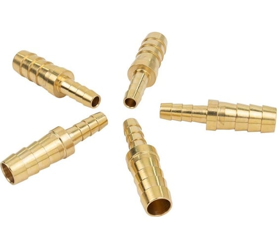 Изображение товара Соединитель "елочка"+"елочка" 10 мм x 6 мм, к-т 5 шт Forsage F-HRC06/04K(26645)