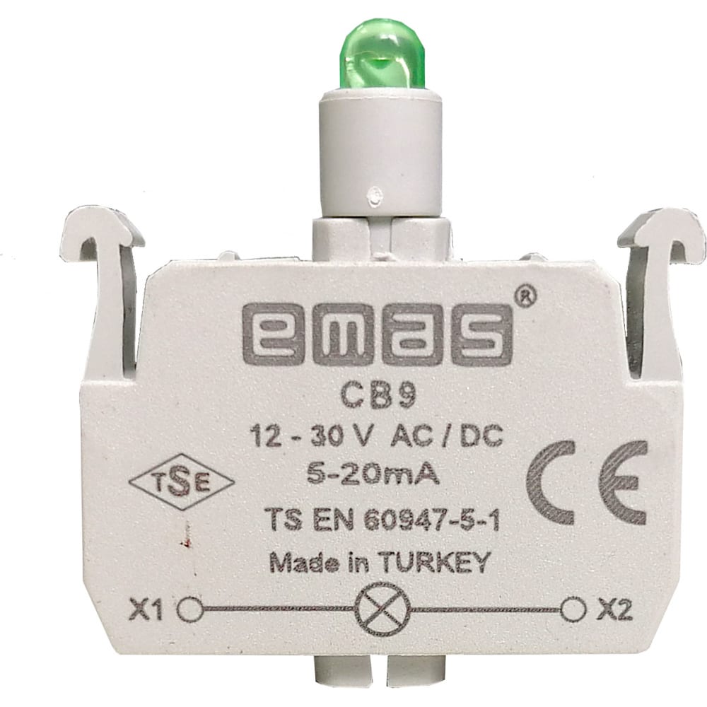 Блок-контакт подсветки EMAS блок контакт для миниконтакторов iskra