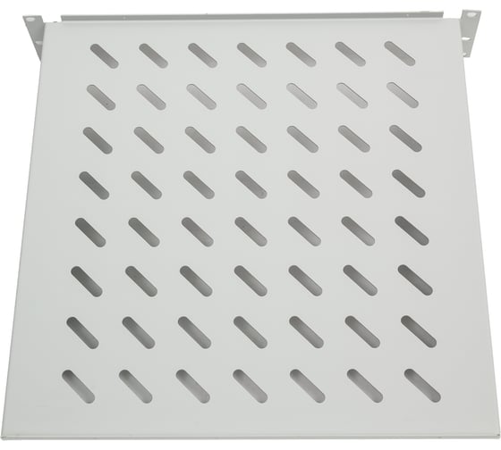 Изображение товара Полка NTSS переднего крепления, глубина 450мм, крепление 19 2U, серый RAL 7035 NTSS-FF-450