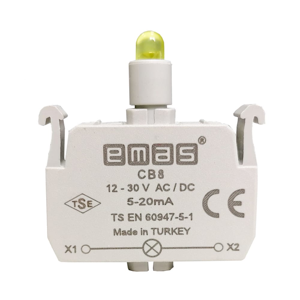 Блок-контакт подсветки EMAS блок контакт для контакторов серии knl22 knl38 iskra