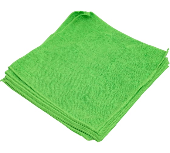 Изображение товара Салфетка микрофибра Ben Fatto 30x30 см зеленая 200 гр/м2. 10 шт/уп 28943 30327