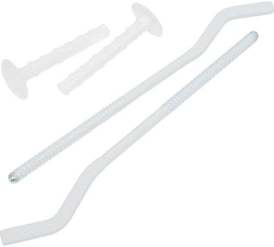 Изображение товара Кронштейн штыревой плоский AV Engineering с дюбелем для радиаторов, 7,5x210мм, 2 шт AVE1802000A