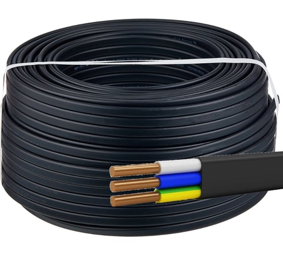 Изображение товара Кабель ООО «Метресурс» ВВГ-Пнг(А) LS 3x2,5, бухта 100м 4673765749031