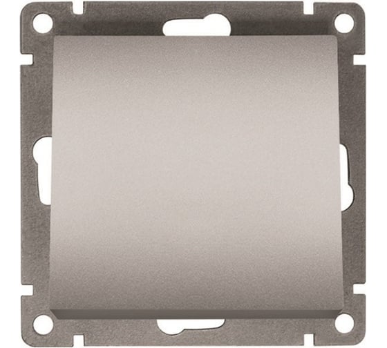 Изображение товара Перекрестный одноклавишный выключатель UNIVersal серия "Афина ", скрытой установки, 10А, 220В, белый, еврослот A0024