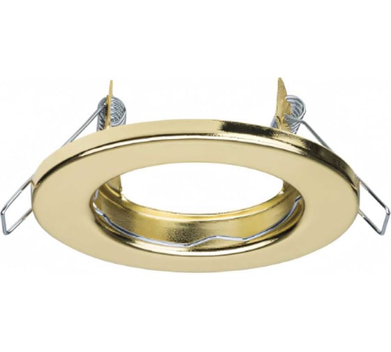 Изображение товара Светильник Navigator NFS-R1-002-MR16-GU5.3 золото 61597