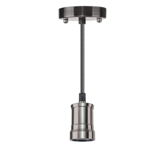 Изображение товара Светильник Navigator NIL-SF01-005-E27 60Вт, 1,5м, металл, черный хром 61520