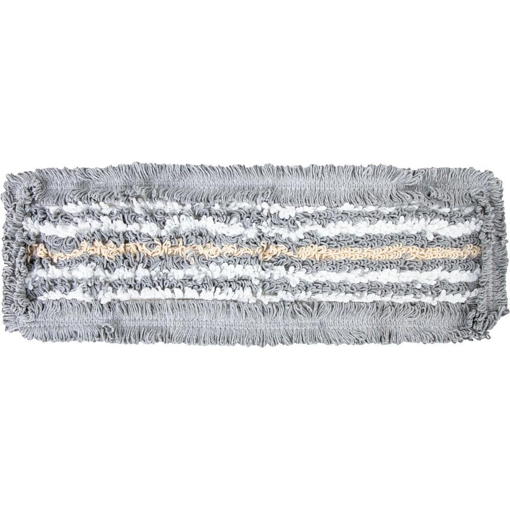 Изображение товара Плоская насадка МОП LAIMA для швабры 50 см серого цвета