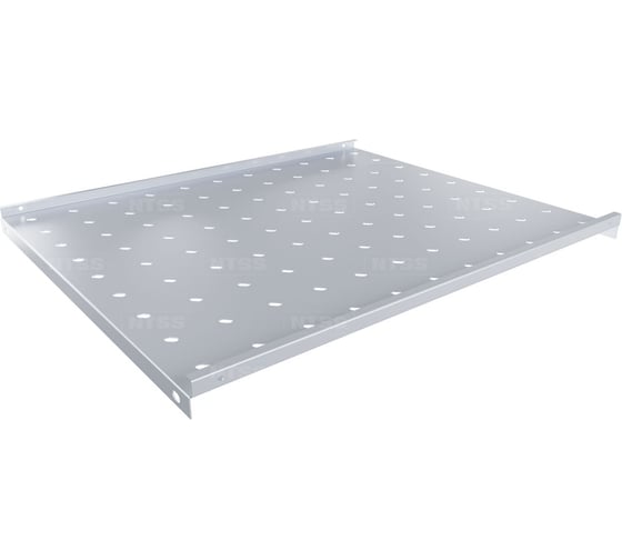 Изображение товара Полка стационарная NTSS 488x405мм, для настенных шкафов серии W глубиной 600мм, серый RAL 7035 NTSS-FSW-600