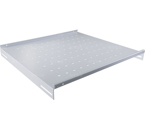 Изображение товара Полка стационарная NTSS для шкафа глубиной 600 мм, RAL 7035 NTSS-FS-600