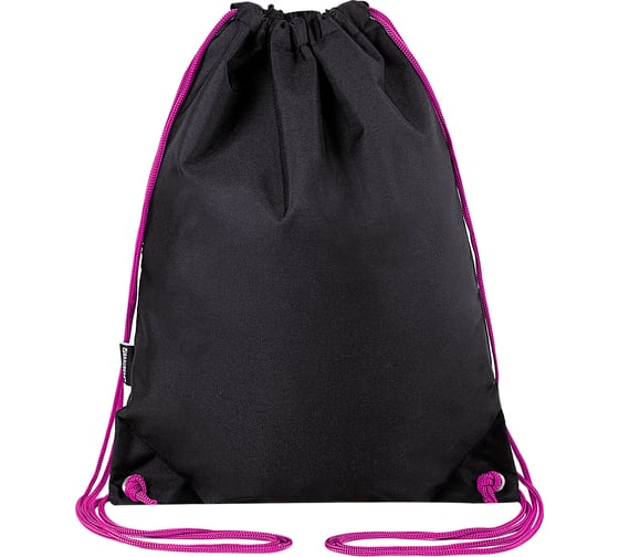 Изображение товара Мешок для обуви BRAUBERG плотный, карман на молнии, подкладка, 43x33 см, Neon Pink 272428