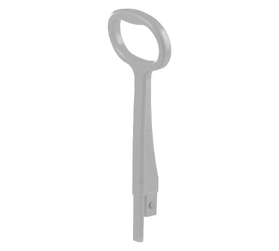 Изображение товара Боковая ручка TTS полипропилен, серая 00003301