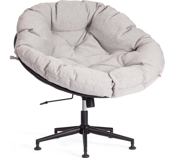 Изображение товара Кресло Tetchair CLOUDE рогожка/металл, 97x98x90-96см, серо-бежевый, 3M 16/2 21515